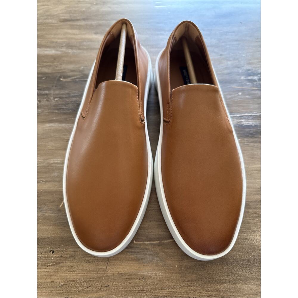 Wolf & Shepherd Cruise Slip On Fair Honey White M7.5 W9 LC2-MFT-0120 NIB